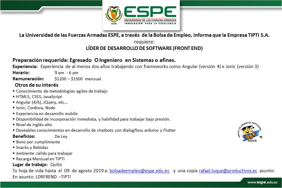 lider desarrollo